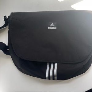 Adidas black shoulder pack pack